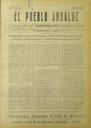 Abrir El Pueblo Andaluz : semanario independiente. 21/1/1929. [Ejemplar]