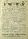 Abrir El Pueblo Andaluz : semanario independiente. 4/2/1929. [Ejemplar]