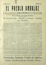 Abrir El Pueblo Andaluz : semanario independiente. 18/2/1929. [Ejemplar]