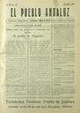 Abrir El Pueblo Andaluz : semanario independiente. 4/3/1929. [Ejemplar]