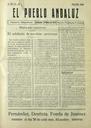 Abrir El Pueblo Andaluz : semanario independiente. 25/3/1929. [Ejemplar]