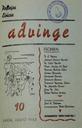 Abrir Advinge : reflejos l&iacute;ricos. N.&ordm; 10, 7/1953. [Ejemplar]