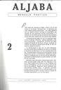 Abrir Aljaba : arte y literatura. N.&ordm; 2, 1-2/1952. [Ejemplar]