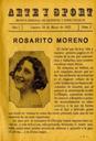 Abrir Arte y sport : revista semanal de deportes y espect&aacute;culos. 24/5/1923. [Ejemplar]
