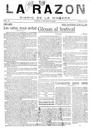 Abrir La raz&oacute;n : diario de la ma&ntilde;ana. 11/1/1935. [Ejemplar]