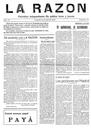 Abrir La raz&oacute;n : diario de la ma&ntilde;ana. 4/7/1935. [Ejemplar]