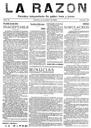 Abrir La raz&oacute;n : diario de la ma&ntilde;ana. 14/3/1935. [Ejemplar]