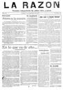 Abrir La raz&oacute;n : diario de la ma&ntilde;ana. 6/9/1935. [Ejemplar]