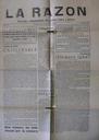 Abrir La raz&oacute;n : diario de la ma&ntilde;ana. 25/4/1935. [Ejemplar]