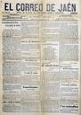 Abrir El Correo de Ja&eacute;n : diario de la tarde con informaci&oacute;n postal y telegr&aacute;fica. 13/9/1910. [Ejemplar]