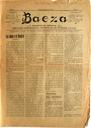 Abrir Baeza : semanario independiente. 8/8/1917. [Ejemplar]