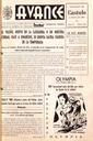 Abrir Avance : folleto informativo de la semana. 14/11/1960. [Ejemplar]