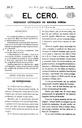 Abrir El cero : peri&oacute;dico literario de brocha gorda. 30/4/1867. [Ejemplar]