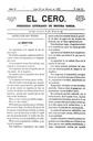 Ir a los detalles de El cero : peri&oacute;dico literario de brocha gorda. 23/3/1867. [Ejemplar]