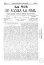 Abrir La voz de Alcal&aacute; la Real : peri&oacute;dico cient&iacute;fico, literario, de intereses locales y noticias. 27/4/1879. [Ejemplar]