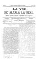 Abrir La voz de Alcal&aacute; la Real : peri&oacute;dico cient&iacute;fico, literario, de intereses locales y noticias. 6/4/1879. P&aacute;gina&nbsp;1. [P&aacute;gina]