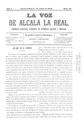 Abrir La voz de Alcal&aacute; la Real : peri&oacute;dico cient&iacute;fico, literario, de intereses locales y noticias. 1/6/1879. [Ejemplar]