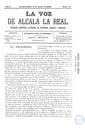 Abrir La voz de Alcal&aacute; la Real : peri&oacute;dico cient&iacute;fico, literario, de intereses locales y noticias. 8/6/1879. [Ejemplar]