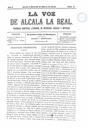 Abrir La voz de Alcal&aacute; la Real : peri&oacute;dico cient&iacute;fico, literario, de intereses locales y noticias. 30/3/1879. [Ejemplar]