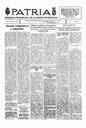 Ir a los detalles de Patria : &oacute;rgano provincial de la Uni&oacute;n Patri&oacute;tica. 18/1/1927. [Ejemplar]
