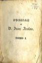 Ir a los detalles de Poes&iacute;as de Juan Arolas . Tomo I. [Libro]
