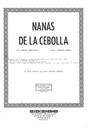 Abrir Nanas de la cebolla. [M&uacute;sica impresa]